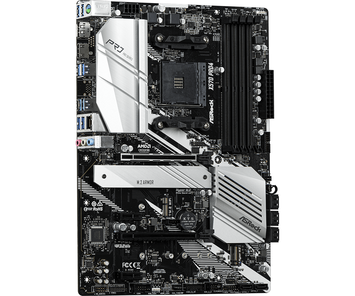 Материнская плата ASROCK X570  – обзор и цена X870E Atx Motherboard